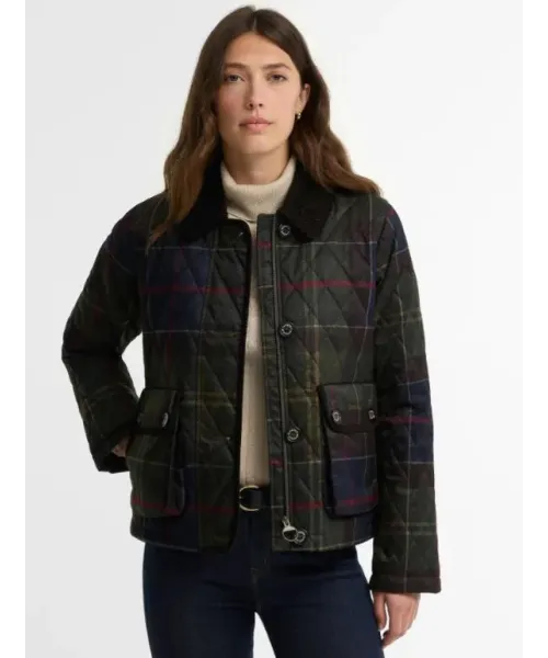 CHAQUETA ACOLCHADA LOUDON TARTAN BARBOUR