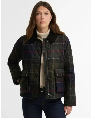 CHAQUETA ACOLCHADA LOUDON TARTAN BARBOUR