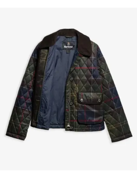 CHAQUETA ACOLCHADA LOUDON TARTAN BARBOUR