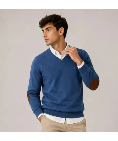 JERSEY PICO CODERAS AZUL  SOLERA  HOMBRE