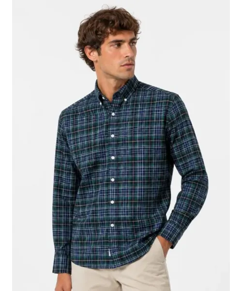 CAMISA CUADROS VERDE SOLERA HOMBRE