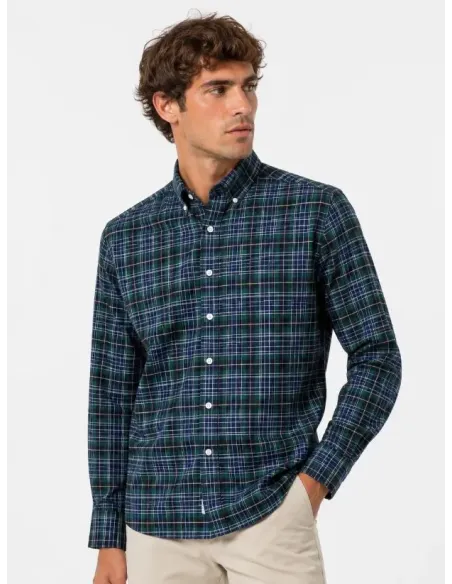 CAMISA CUADROS VERDE SOLERA HOMBRE