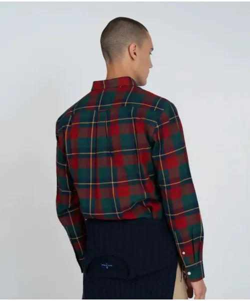 CAMISA TARTAN ROJA HARPER&NEYER 2