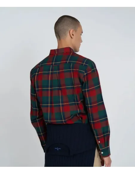 CAMISA TARTAN ROJA HARPER&NEYER