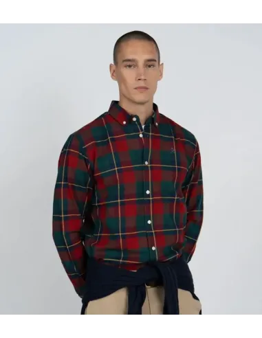 CAMISA TARTAN ROJA HARPER&NEYER