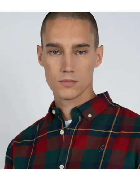 CAMISA TARTAN ROJA HARPER&NEYER