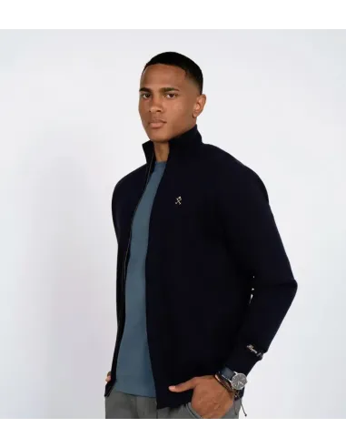 CHAQUETA CREMALLERA AZUL MARINO HARPER&NEYER