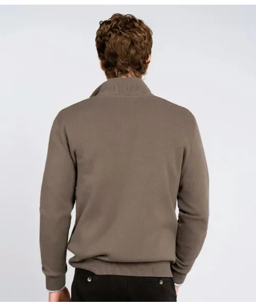 CHAQUETA CREMALLERA GRIS TOPO HARPER&NEYER 2