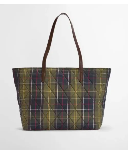BOLSO TOTE ACOLCHADO TARTAN WETHERHAM BARBOUR 2