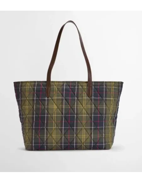 BOLSO TOTE ACOLCHADO TARTAN WETHERHAM BARBOUR