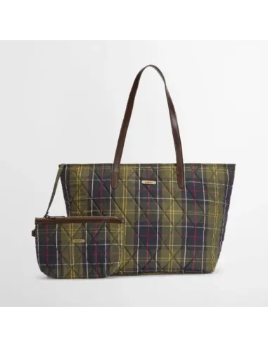 BOLSO TOTE ACOLCHADO TARTAN WETHERHAM BARBOUR