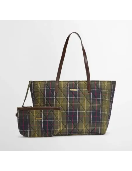 BOLSO TOTE ACOLCHADO TARTAN WETHERHAM BARBOUR