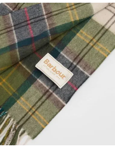 BUFANDA SERENA TARTAN VERDE BARBOUR