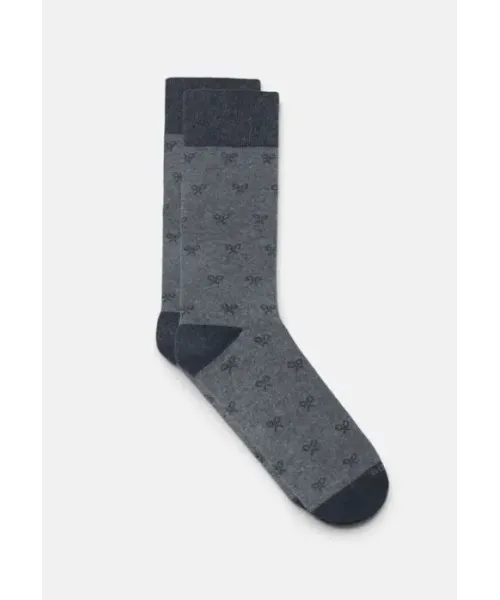 CALCETIN MULTIRAQUETAS GRIS SILBON