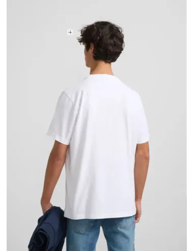 CAMISETA LOGO BLANCA SILBON HOMBRE