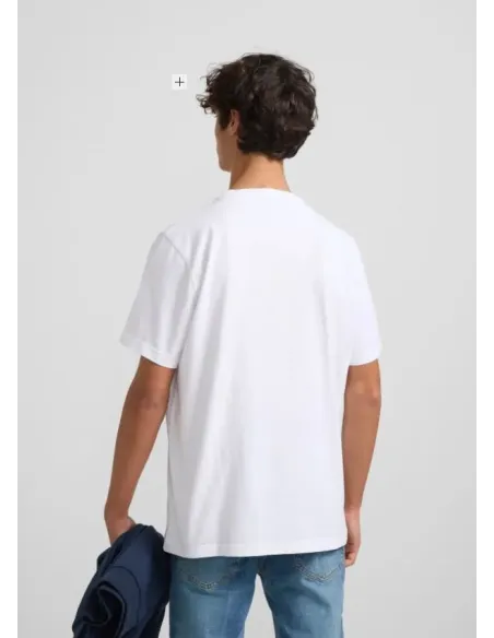 CAMISETA LOGO BLANCA SILBON HOMBRE