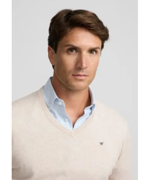 JERSEY CUELLO PICO BEIS SILBON HOMBRE