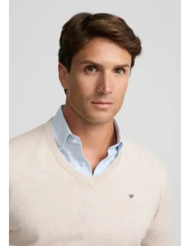 JERSEY CUELLO PICO BEIS SILBON HOMBRE