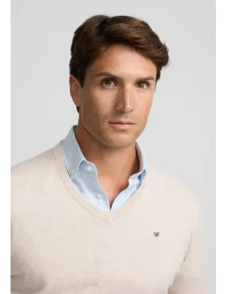JERSEY CUELLO PICO BEIS SILBON HOMBRE