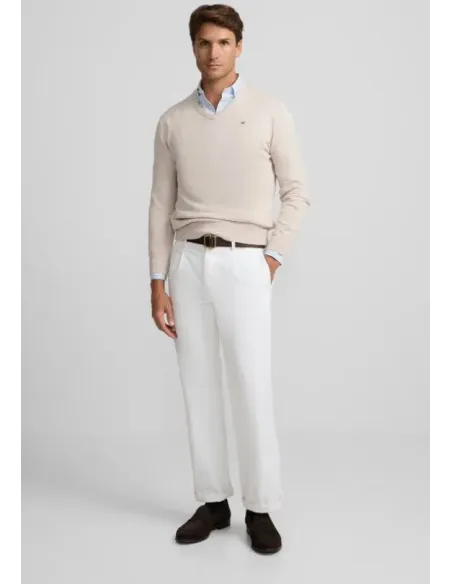 JERSEY CUELLO PICO BEIS SILBON HOMBRE