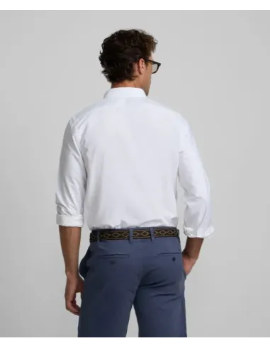 CAMISA BLANCA OXFORD SILBON HOMBRE
