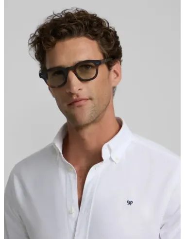 CAMISA BLANCA OXFORD SILBON HOMBRE