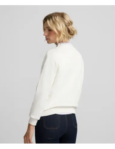SUDADERA CUELLO VOLANTE NATA SILBON MUJER