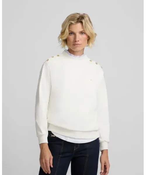 SUDADERA CUELLO VOLANTE NATA SILBON MUJER