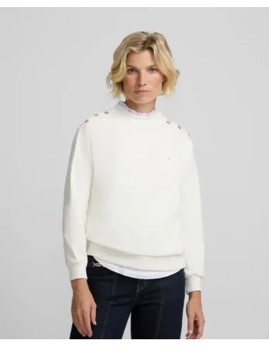 SUDADERA CUELLO VOLANTE NATA SILBON MUJER