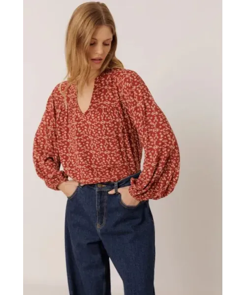 BLUSA ESTAMPADA CEREZA INDI&COLD