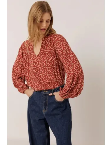 BLUSA ESTAMPADA CEREZA INDI&COLD