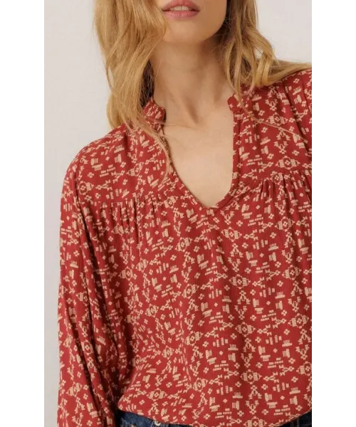 BLUSA ESTAMPADA CEREZA INDI&COLD 2