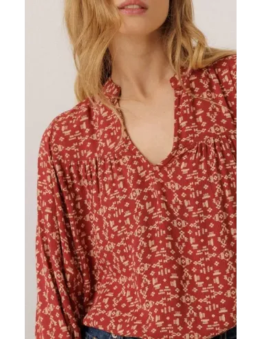 BLUSA ESTAMPADA CEREZA INDI&COLD