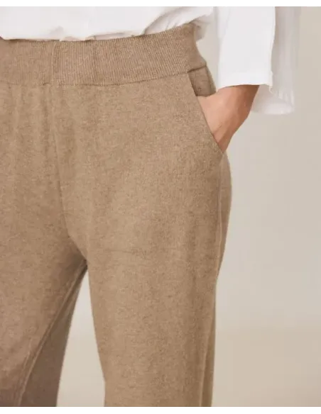 PANTALON PUNTO MARRON INDI&COLD