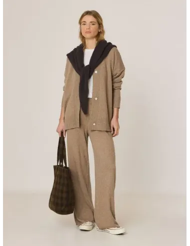 PANTALON PUNTO MARRON INDI&COLD