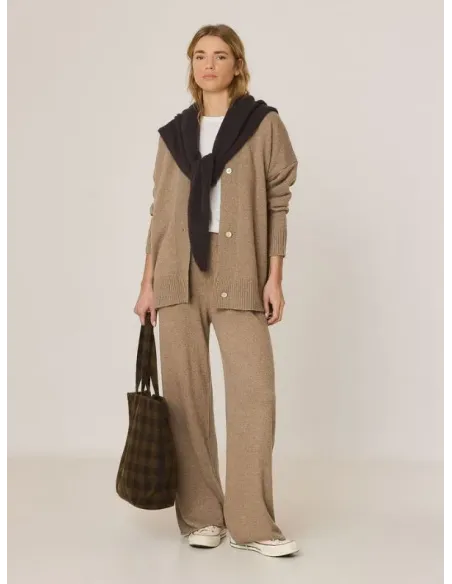 PANTALON PUNTO MARRON INDI&COLD