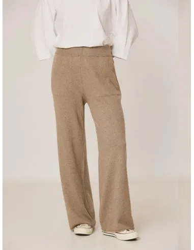PANTALON PUNTO MARRON INDI&COLD
