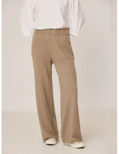PANTALON PUNTO MARRON INDI&COLD