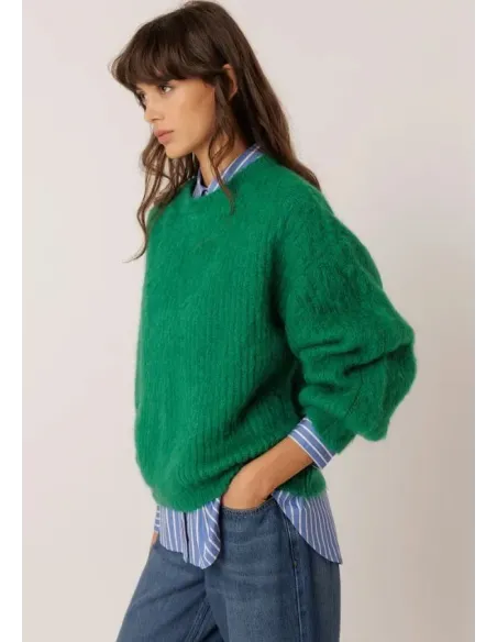 JERSEY VERDE MOHAIR INDI&COLD