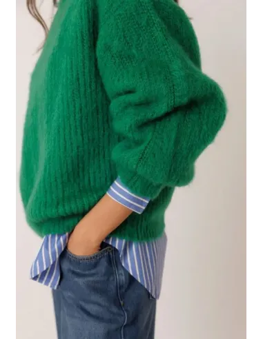 JERSEY VERDE MOHAIR INDI&COLD