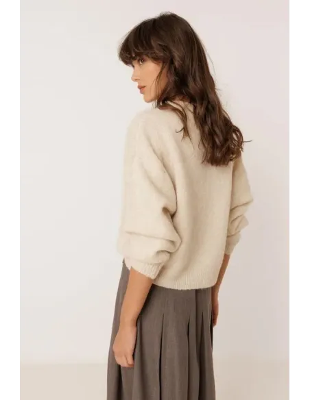 CHAQUETA PUNTO MOHAIR INDI&COLD