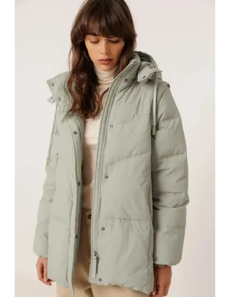 PLUMIFERO VERDE MENTA INDI&COLD