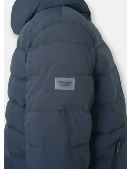 PLUMIFERO GRIS SILBON HOMBRE