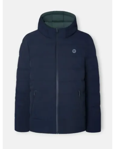 PLUMIFERO REVERSIBLE AZUL SILBON HOMBRE