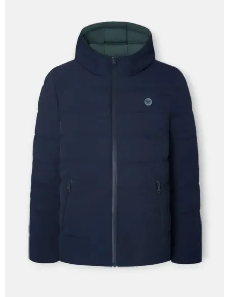 PLUMIFERO REVERSIBLE AZUL SILBON HOMBRE