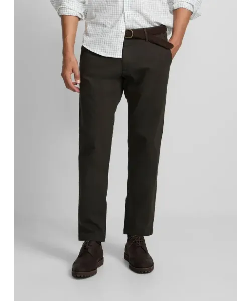 PANTALON CHINO VERDE SILBON HOMBRE 2