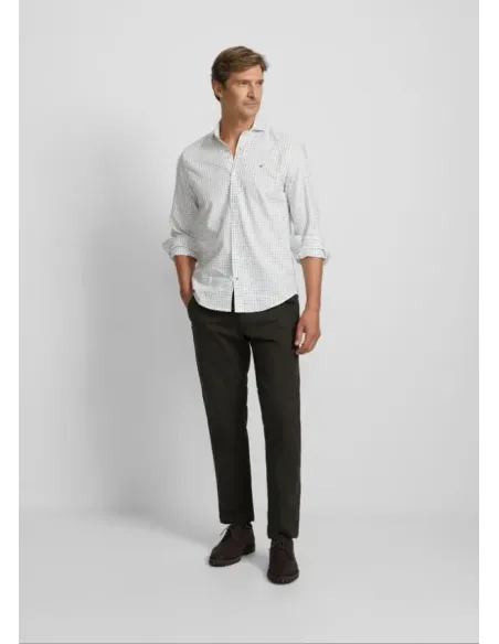 PANTALON CHINO VERDE SILBON HOMBRE