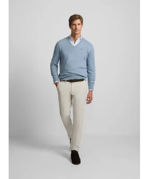 PANTALON CHINO PIEDRA SILBON HOMBRE