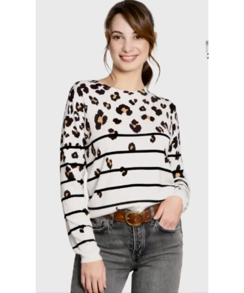 JERSEY ANIMAL PRINT IAN&LAMBERT