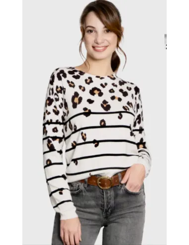 JERSEY ANIMAL PRINT IAN&LAMBERT